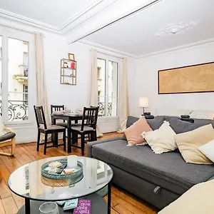 Bright 2br - Butte Montmartre | By Airnest Appartement